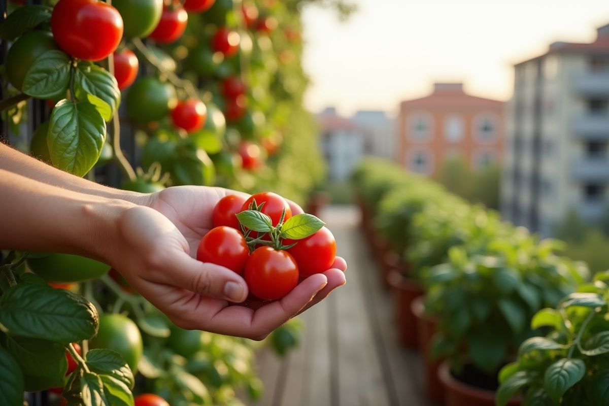 légumes balcon